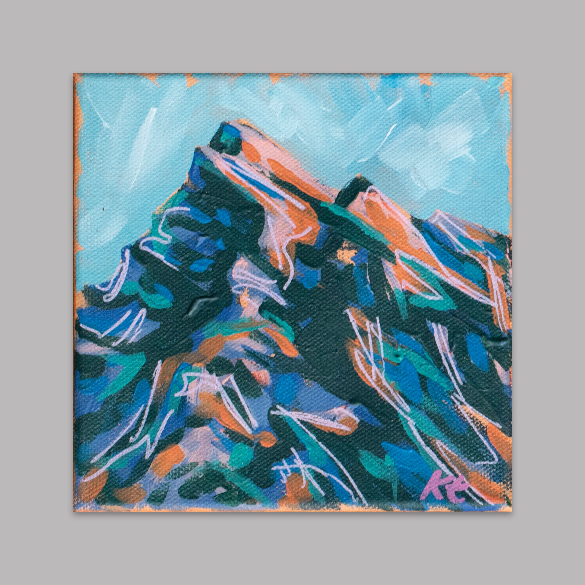 Kelly Rundle Art Rundle Mountain – Ktilburyfineart